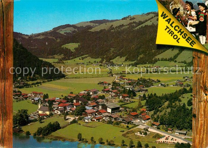 Walchsee Tirol Fliegeraufnahme