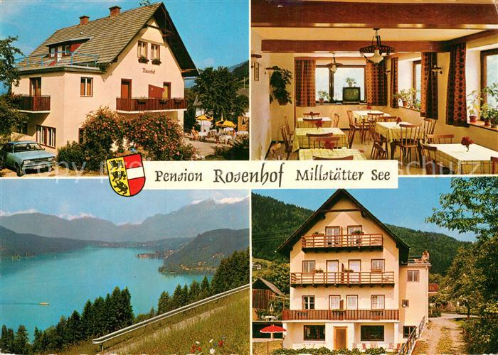 Millstatt Millstaettersee Pension Rosenhof