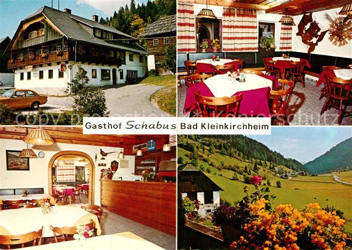 Bad Kleinkirchheim Kaernten Gasthof Schabus