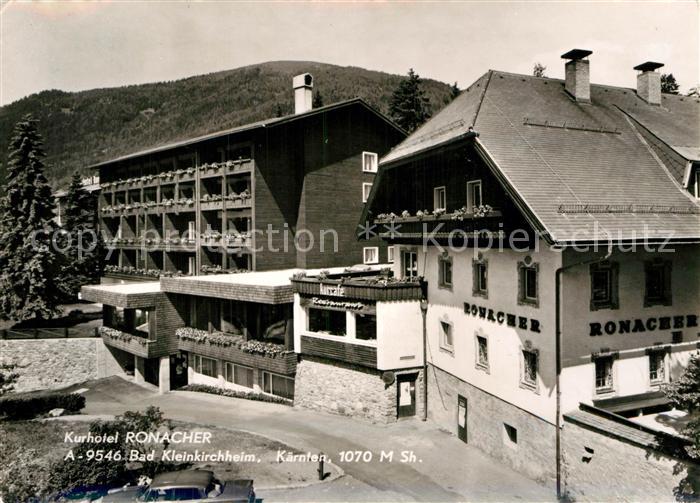 Bad Kleinkirchheim Kaernten Kurhotel Ronacher