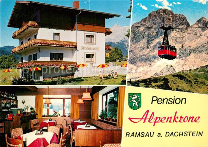 Ramsau Dachstein Steiermark Pension Alpenkrone Luftseilbahn