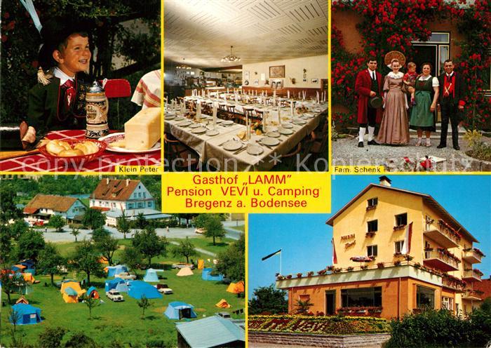 Bregenz Bodensee Gasthof Lamm Pension Vevi Campingplatz