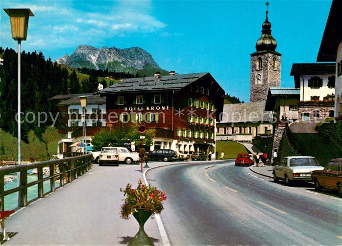 Lech Vorarlberg Hotel Krone Kirche