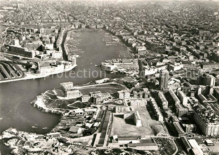 Marseille Bouches-du-Rhone Fliegeraufnahme