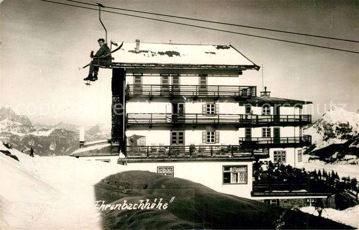Kitzbuehel Tirol Ehrenbachhoehe Sesselbahn