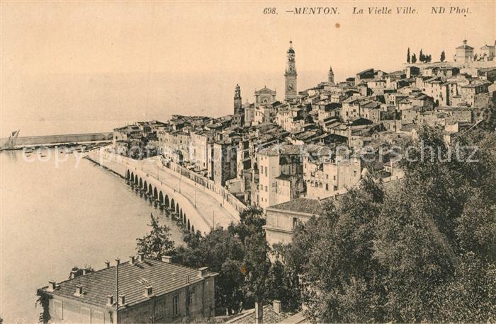 Menton Alpes Maritimes La Vielle Ville
