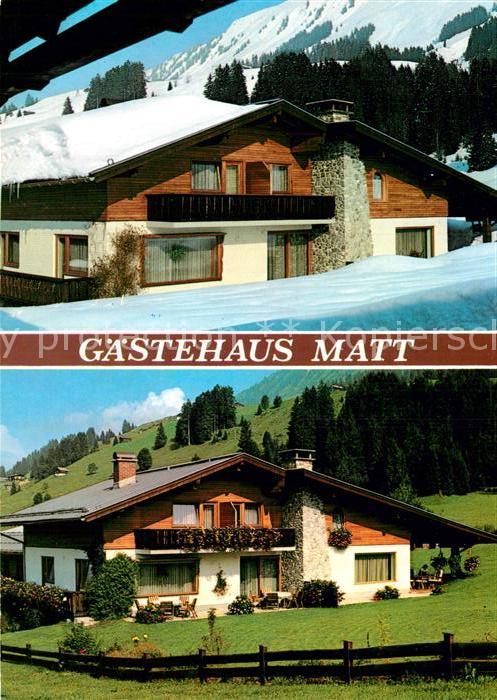 Riezlern Kleinwalsertal Vorarlberg Gaestehaus Matt