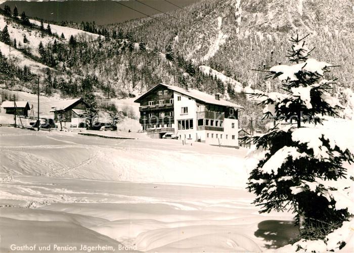 Brand Bludenz Gasthof Jaegerheim