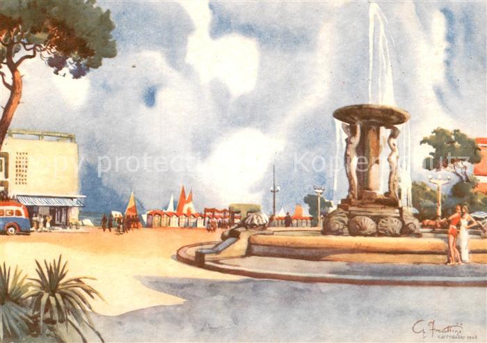 Cattolica Rimini Piazzale Kursaal Fontana Monumentale Kü
