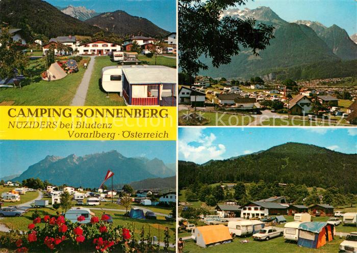 Nueziders Vorarlberg Camping Sonnenberg