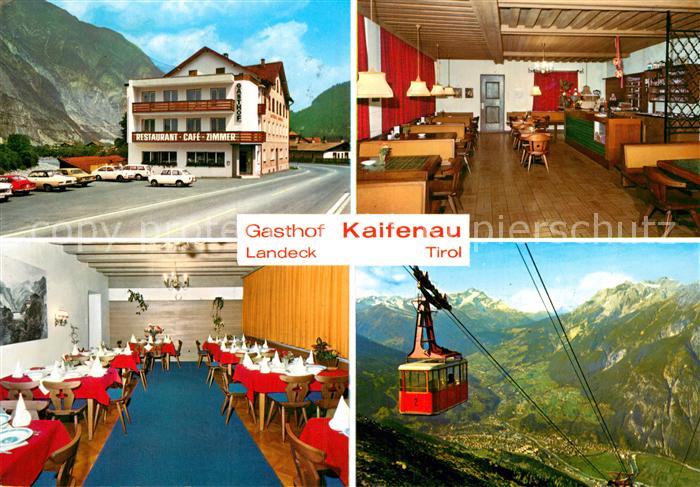Landeck Tirol Gasthof Kaifenau Luftseilbahn