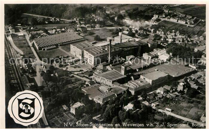 Borne Overijssel N.V. Stoom-Spinnerijen en Weverijen v.h. S. J. Spanjaard Borne