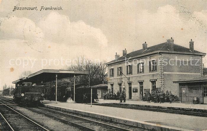 Bazancourt Marne Bahnhof