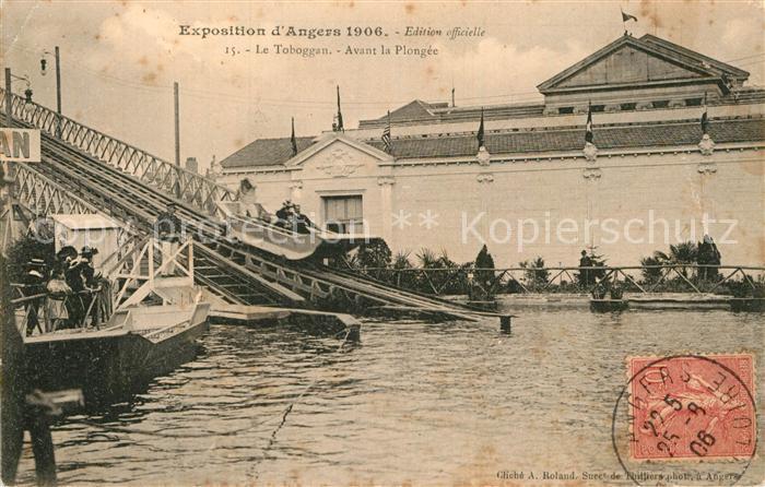 Angers Exposition Le Toboggan Avant la Plongee
