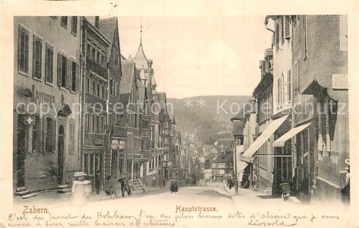 Zabern Saverne Hauptstrasse