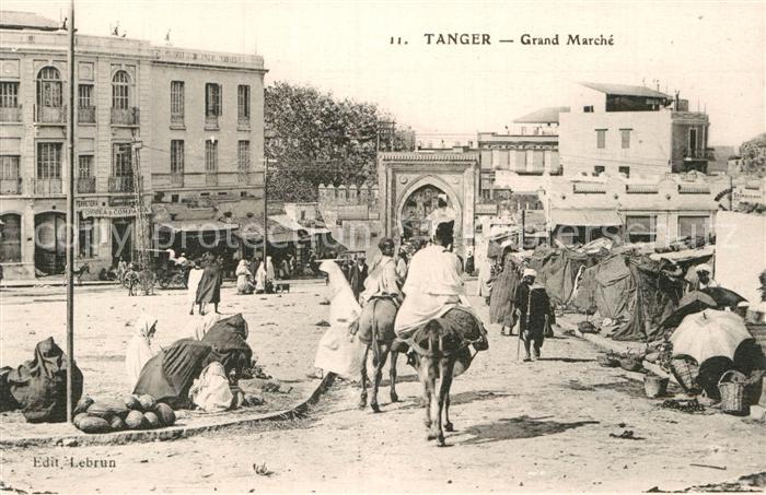 Tanger Tangier Tangiers Grand Marche