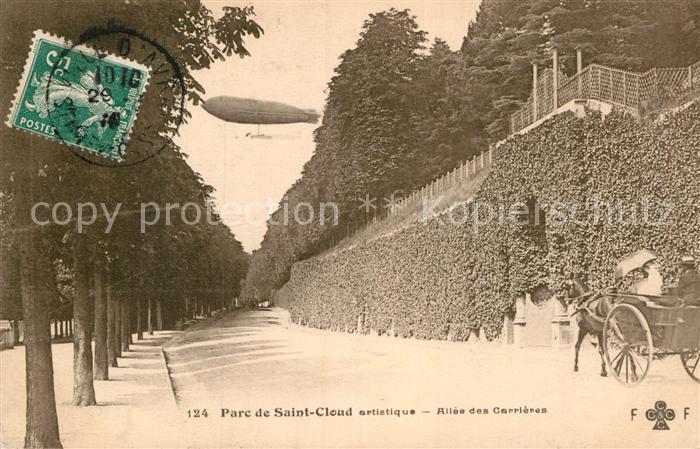 Saint-Cloud Paris Parc Allee des Carrieres