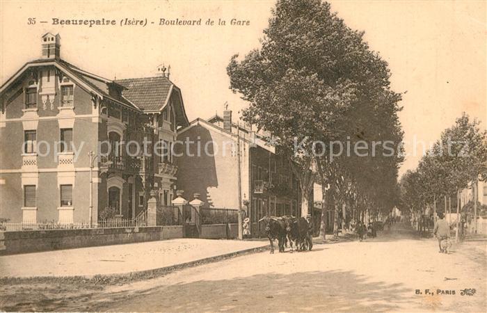 Beaurepaire Isere Boulevard de la Gare