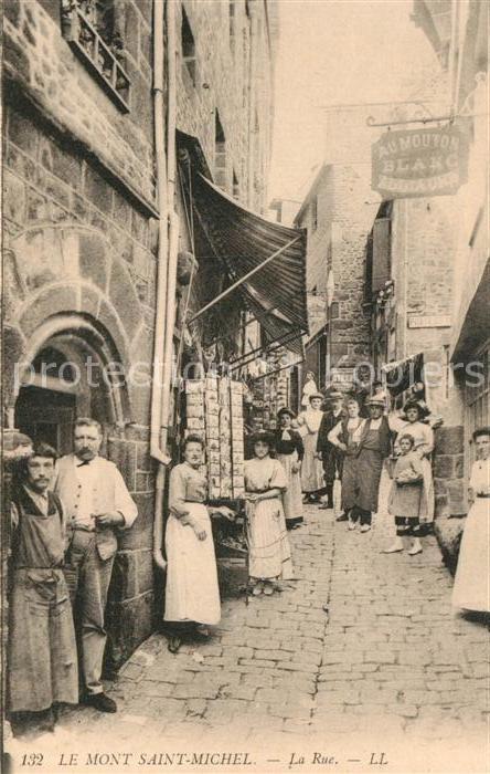 Le Mont-Saint-Michel La Rue