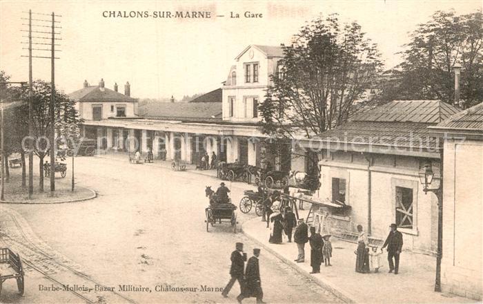 Chalons-en-Champagne Marne La Gare