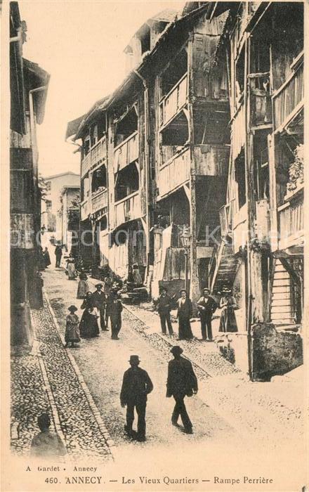 Annecy Haute-Savoie Vieux Quartiers Rampe Perriere