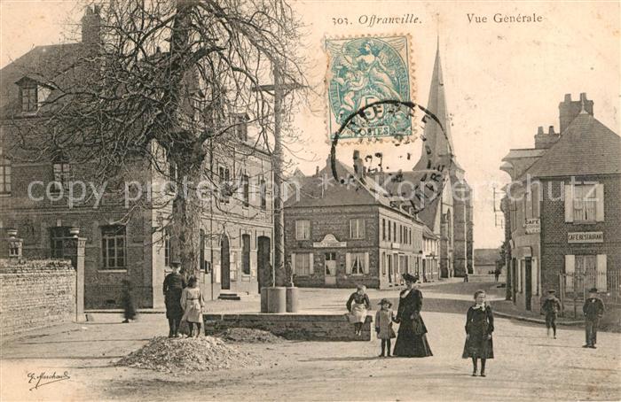 Offranville Teilansicht Restaurant La Place