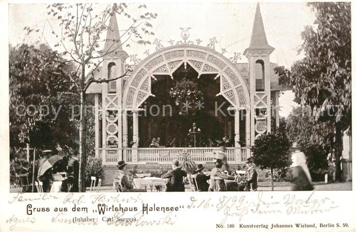 Halensee Grunewald CHARLOTTENBURG-WILMERSDORF BERLIN Wirtshaus