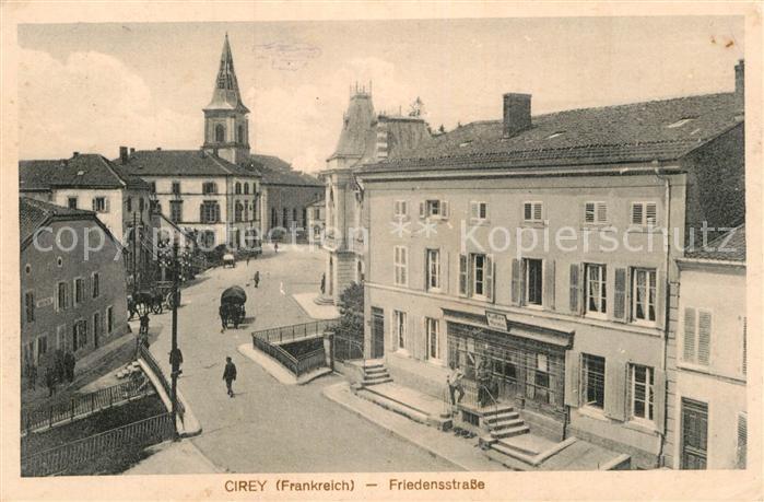 Cirey Vesoul Friedensstrasse