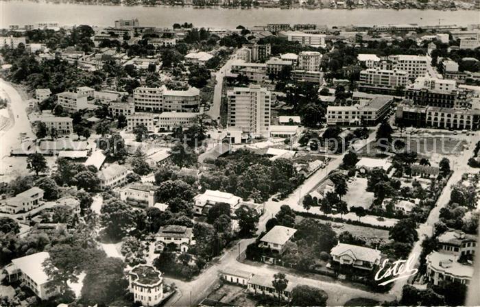 Plateau Abidjan Fliegeraufnahme