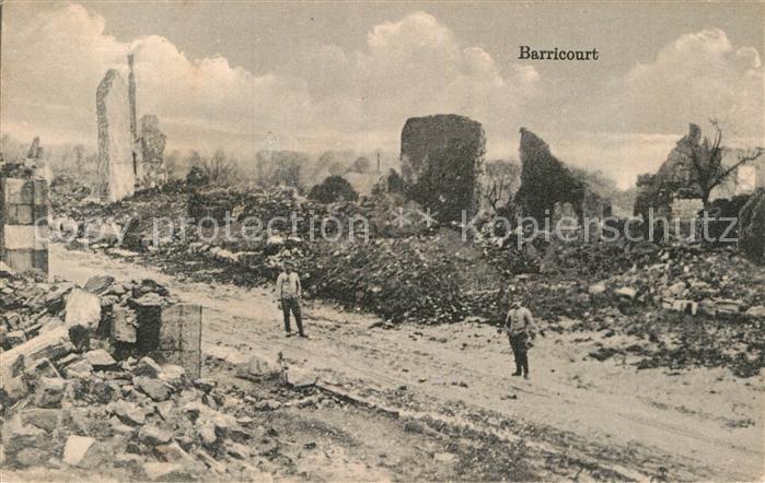 Barricourt Ruine