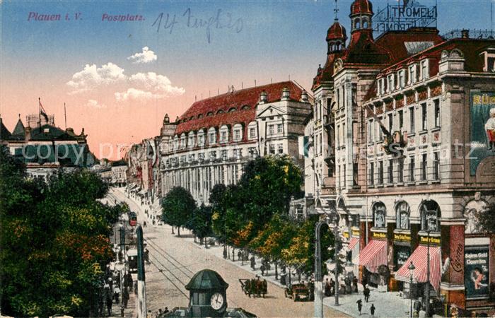 Plauen Vogtland Postplatz