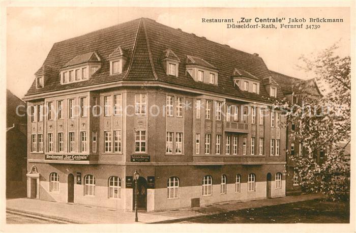 Rath Duesseldorf Restaurant Zur Centrale