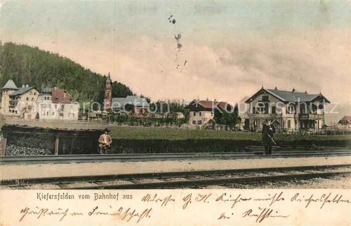 Kiefersfelden Blick vom Bahnhof