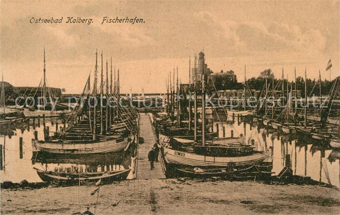 Kolberg Ostseebad Kolobrzeg Fischerhafen