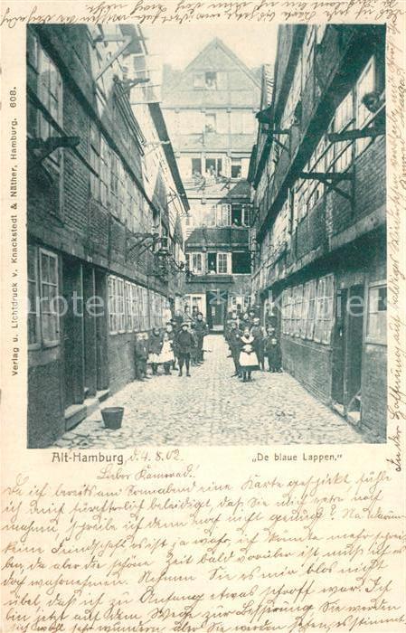 HAMBURG CITY De blaue Lappen