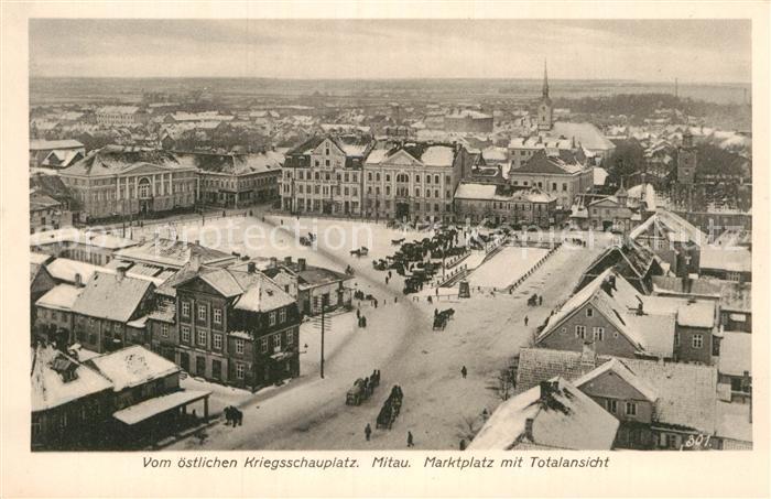 Mitau Marktplatz