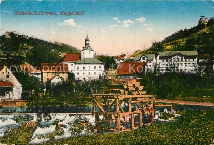 Muggendorf Fraenkische Schweiz Teilansicht