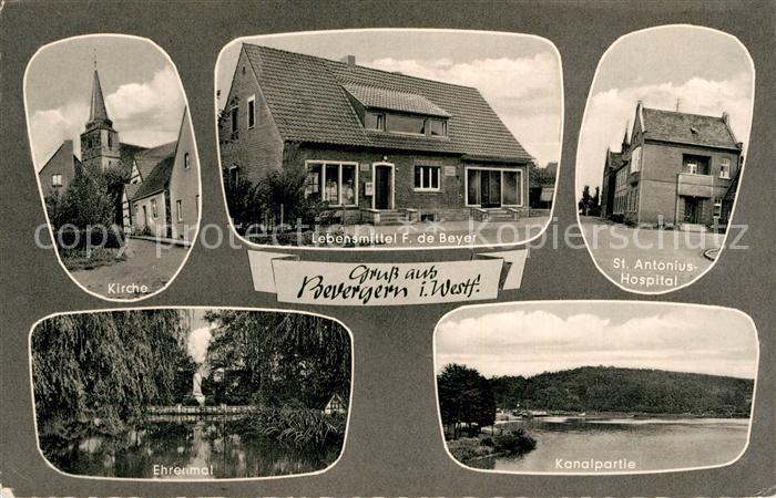 Bevergern Kirche St. Antonius-Hospital Ehrenmal