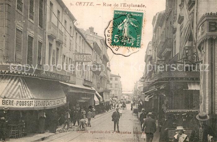 Cette Herault Rue de Esplanade