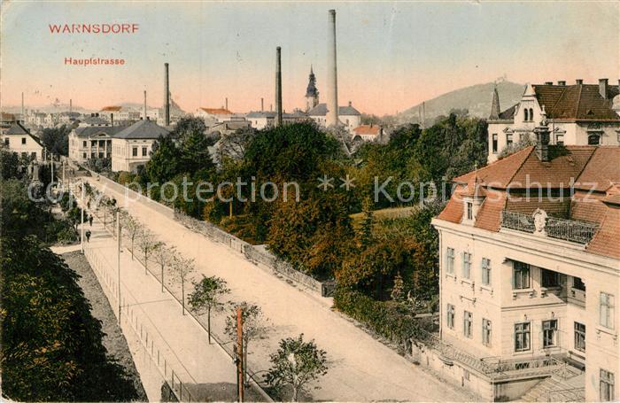 Warnsdorf Varnsdorf Boehmen Hauptstrasse