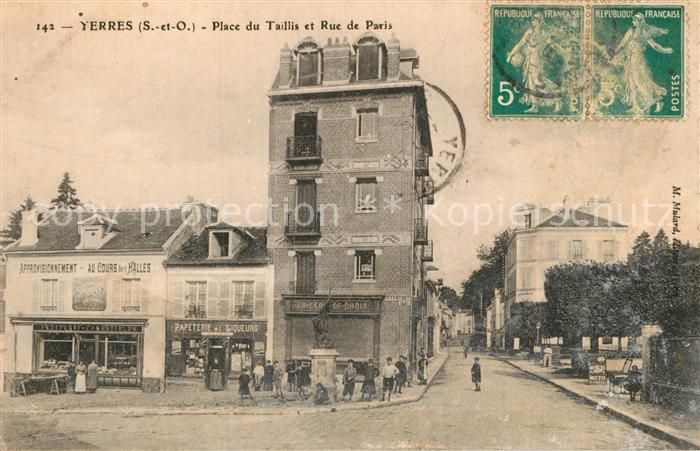 Yerres Place du Taillis Rue de Paris