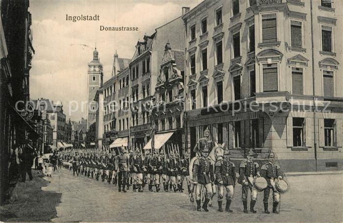 Ingolstadt Donau Donaustrasse Parade