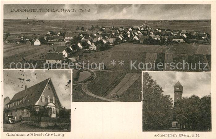 Donnstetten Roemerstein Gasthaus Hirsch