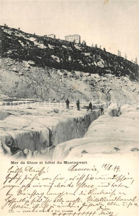Chamonix Mer de Glace et hotel du Montanvert