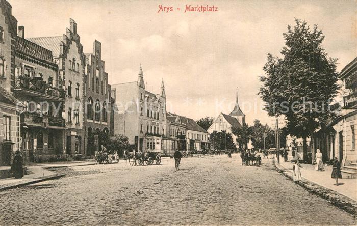 Arys Ostpreussen Marktplatz