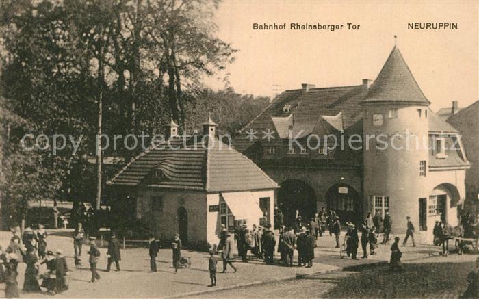 Neuruppin Bahnhof Rheinsberger Tor