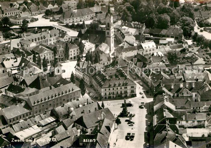 Zwettl-Niederoesterreich Fliegeraufnahme