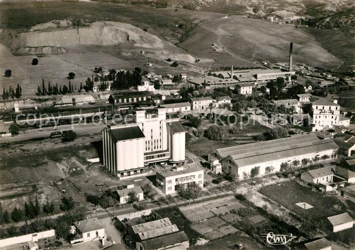 Affreville Alger Fliegeraufnahme Docks-Silos Gare Briquetteries Benichou