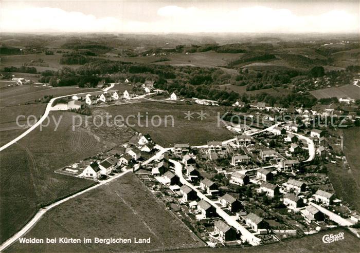 Weiden Kuerten Fliegeraufnahme