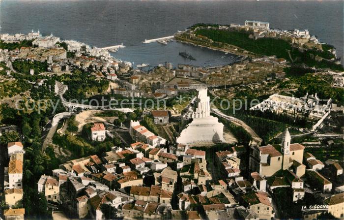 La Turbie Fliegeraufnahme